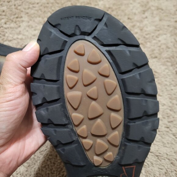 Mens Keen Light Brown Nubuck Leather Lace Up Hiking Outdoor Boots Size 12 - Picture 6 of 16